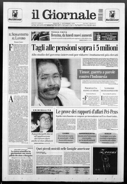 Il giornale : quotidiano del mattino